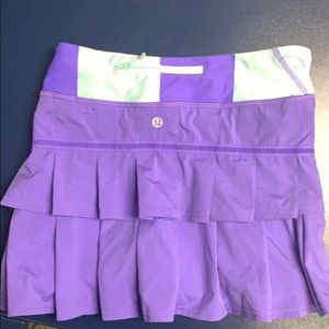 Lululemon ruffle skirt